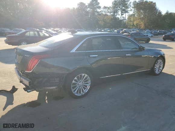 2016 Cadillac CT6 RWD with VIN 1G6KA5RX8GU166968, listed as a Copart auction lot 81972264 with 120,147 mi miles and Salvage Title. Bid and sale history available at carsss.com. Image 3.