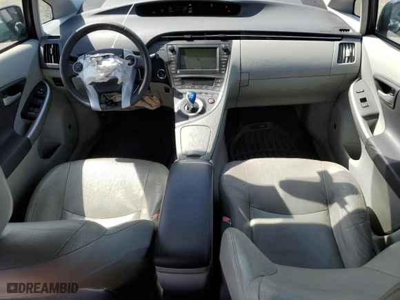 2010 Toyota Prius II with VIN JTDKN3DU9A5185730, listed as a Copart auction lot 52120725 with 185,011 mi miles and Salvage Title. Bid and sale history available at carsss.com. Image 8.