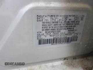 2014 Nissan Sentra SV with VIN 3N1AB7AP6EY273009, listed as a Copart auction lot 59898435 with 35,460 mi miles and Salvage title. Bid and sale history available at DreamBid. Image 13.