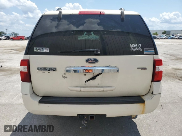 2007 Ford Expedition EL Limited with VIN 1FMFK19507LA74774, listed as a Copart auction lot 53813094 with 182,161 mi miles and Salvage Title. Bid and sale history available at carsss.com. Image 6.