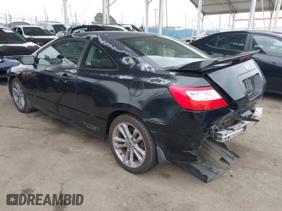 2007 Honda Civic Si with VIN 2HGFG21597H711439, listed as a IAAI auction lot 41891725 with 154,844 mi miles and . Bid and sale history available at DreamBid. Image 3.