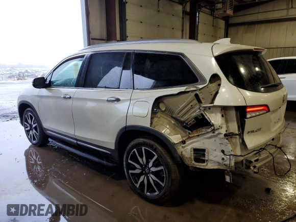2020 Honda Pilot Touring 8-Passenger with VIN 5FNYF6H98LB058712, listed as a Copart auction lot 43622815 with 81,854 mi miles and Salvage Title. Bid and sale history available at DreamBid. Image 2.