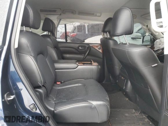 2018 Infiniti QX80 with VIN JN8AZ2NE5J9191376, listed as a Copart auction lot 88046885 with 79,076 mi miles and Salvage title. Bid and sale history available at DreamBid. Image 10.