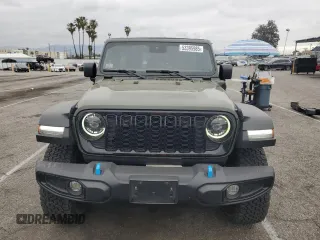 2024 Jeep Wrangler Sport S with VIN 1C4RJXN65RW121336, listed as a Copart auction lot 53395985 with 19,861 mi miles and Salvage title. Bid and sale history available at DreamBid. Image 5.