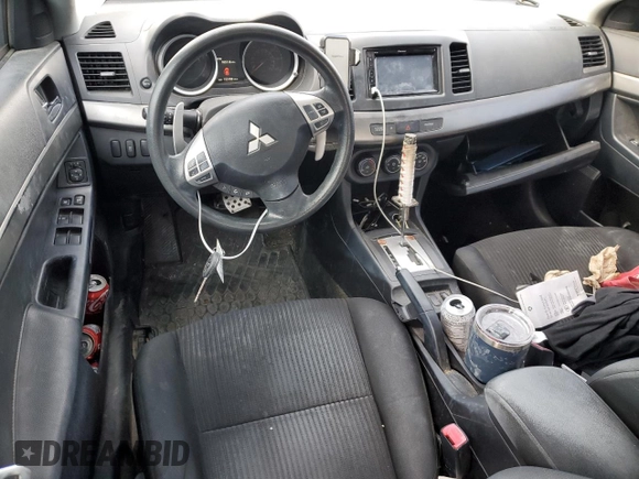 2015 Mitsubishi Lancer SE with VIN JA32V2FW9FU009524, listed as a Copart auction lot 50684455 with 153,106 mi miles and Salvage Title. Bid and sale history available at carsss.com. Image 8.