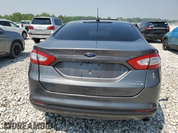 2014 Ford Fusion SE Hybrid with VIN 3FA6P0LUXER226189, listed as a Copart auction lot 59534965 with Not provided miles and Clean title. Bid and sale history available at DreamBid. Image 6.