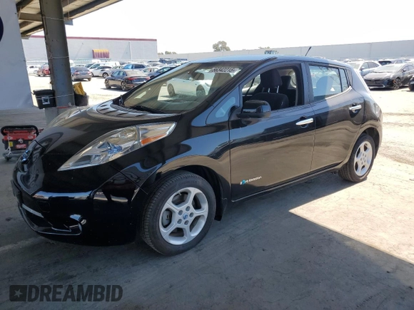 2014 Nissan LEAF SL with VIN 1N4AZ0CP3EC337874, listed as a Copart auction lot 56342215 with 132,906 mi miles and Clean Title. Bid and sale history available at DreamBid. Image 1.