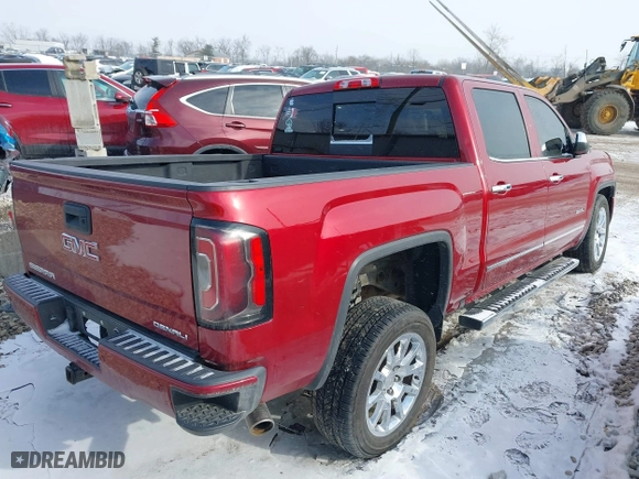 2018 GMC Sierra 1500 Denali with VIN 3GTU2PEC2JG513576, listed as a IAAI auction lot 41349059 with 167,209 mi miles. Bid and sale history available at carsss.com. Image 4.