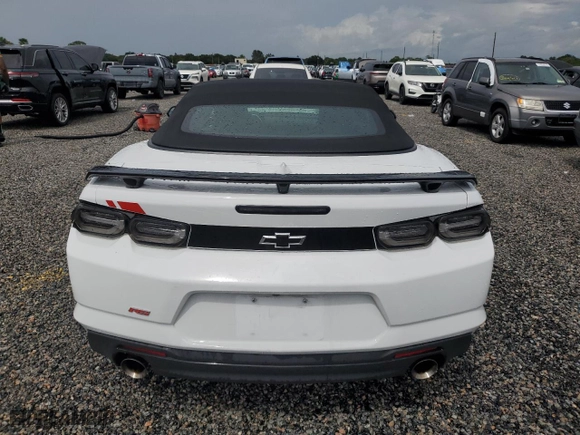 2022 Chevrolet Camaro LT1 with VIN 1G1FF3D75N0127781, listed as a Copart auction lot 73939914 with 16,448 mi miles and Salvage Title. Bid and sale history available at carsss.com. Image 6.