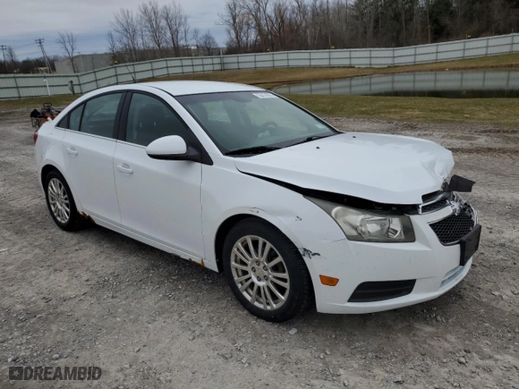 2011 Chevrolet Cruze ECO w/1XF with VIN 1G1PJ5S95B7290579, listed as a Copart auction lot 50474655 with 106,738 mi miles and Salvage Title. Bid and sale history available at carsss.com. Image 4.