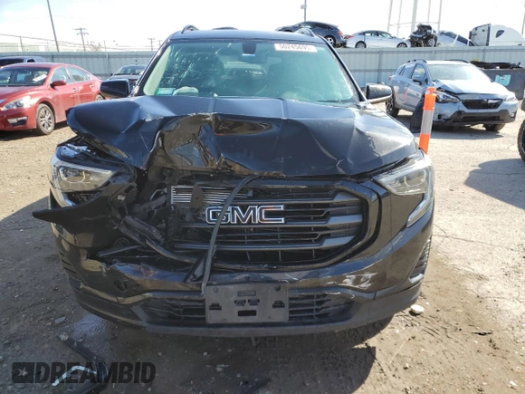 2019 GMC Terrain SLE with VIN 3GKALTEV0KL204468, listed as a Copart auction lot 50245695 with 87,689 mi miles and Salvage Title. Bid and sale history available at DreamBid. Image 5.