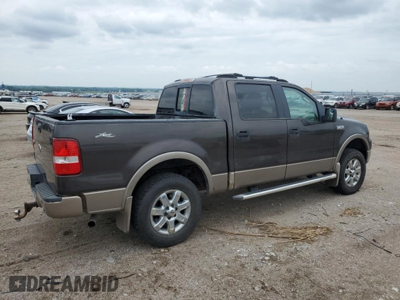 2005 Ford F-150 XLT с VIN 1FTPW14545FA30275, выставлен на аукционе Copart как лот 61608275 с пробегом 190 158 миль миль и Чистый • Clean title. История ставок и продаж доступна на DreamBid. Изображение 3.