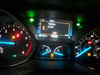 2019 Ford Escape SE with VIN 1FMCU0GD7KUB99288, listed as a Copart auction lot 45364095 with 86,723 mi miles and Salvage Title. Bid and sale history available at carsss.com. Image 9.