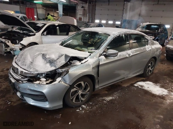 2017 Honda Accord Sedan LX with VIN 1HGCR2F38HA232630, listed as a IAAI auction lot 41395288 with 74,152 mi miles. Bid and sale history available at carsss.com. Image 2.