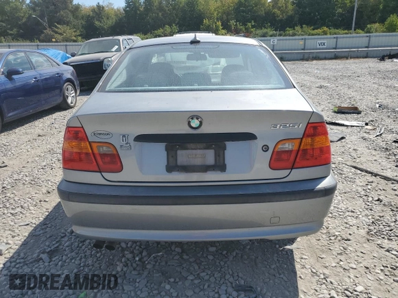 2005 BMW 3 Series 325i with VIN WBAET37415NJ84914, listed as a Copart auction lot 69404704 with 175,029 mi miles and Salvage Title. Bid and sale history available at carsss.com. Image 6.