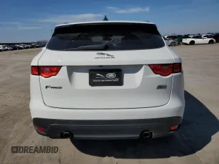 2020 Jaguar F-Pace 25t Prestige with VIN SADCK2FX7LA657601, listed as a Copart auction lot 45819725 with 48,568 mi miles and Salvage title. Bid and sale history available at DreamBid. Image 6.