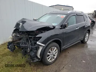 2017 Nissan Rogue SV with VIN KNMAT2MV0HP596338, listed as a Copart auction lot 84952954 with 183,617 mi miles and Non Repairable. Bid and sale history available at carsss.com. Image 1.