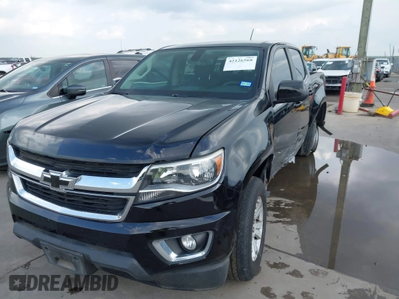 2018 Chevrolet Colorado 2WD LT with VIN 1GCGSCEA0J1122378, listed as a IAAI auction lot 42126568 with 111,835 mi miles and . Bid and sale history available at DreamBid. Image 2.