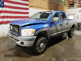 2008 Dodge Ram 2500 SLT with VIN 3D7KS28D88G155723, listed as a Copart auction lot 87162804 with 110,468 mi miles and Salvage Title. Bid and sale history available at carsss.com. Image 1.
