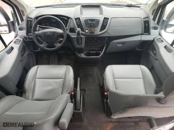 2017 Ford Transit Van with VIN 1FTYR2XM5HKA78805, listed as a Copart auction lot 80087434 with 373,444 mi miles and Salvage Title. Bid and sale history available at carsss.com. Image 8.