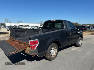 2013 Ford F-150 XL with VIN 1FTMF1CM7DFE09796, listed as a Copart auction lot 83859124 with 67,872 mi miles and Clean title. Bid and sale history available at DreamBid. Image 4.