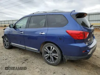 2020 Nissan Pathfinder Platinum with VIN 5N1DR2DM7LC623131, listed as a Copart auction lot 52731565 with 75,779 mi miles and Salvage title. Bid and sale history available at DreamBid. Image 2.