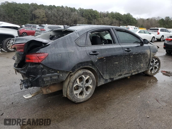 2020 Kia Forte LXS with VIN 3KPF24AD3LE155747, listed as a Copart auction lot 87739865 with 92,107 mi miles and Salvage Title. Bid and sale history available at carsss.com. Image 3.