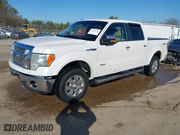 2011 Ford F-150 XLT with VIN 1FTFW1ET3BFB95576, listed as a IAAI auction lot 41440724 with 332,822 mi miles. Bid and sale history available at carsss.com. Image 2.