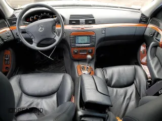 2004 Mercedes-Benz S-Class 4.3L with VIN WDBNG70J84A409753, listed as a Copart auction lot 45666085 with 3,578 mi miles and Salvage Title. Bid and sale history available at carsss.com. Image 8.