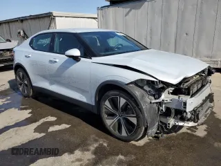 2023 Polestar 2 with VIN YSMEG3KA0PL146789, listed as a Copart auction lot 78256274 with 41,038 mi miles and Salvage Title. Bid and sale history available at carsss.com. Image 4.