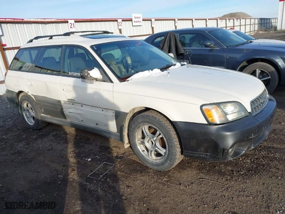 2003 Subaru Legacy Wagon Outback Ltd with VIN 4S3BH686137610336, listed as a IAAI auction lot 41345221 with 254,353 mi miles. Bid and sale history available at carsss.com. Image 1.