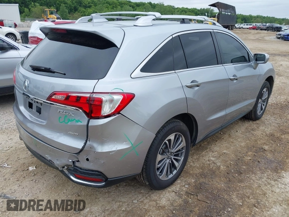 2017 Acura RDX Advance with VIN 5J8TB4H71HL028868, listed as a IAAI auction lot 42362849 with 113,236 mi miles and . Bid and sale history available at DreamBid. Image 4.