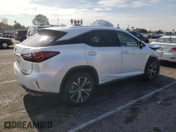 2019 Lexus RX with VIN 2T2BGMCA7KC030486, listed as a Copart auction lot 43281465 with 71,392 mi miles and Salvage Title. Bid and sale history available at carsss.com. Image 3.