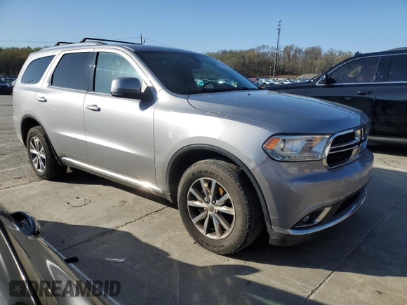 2015 Dodge Durango Limited with VIN 1C4RDJDG1FC892078, listed as a Copart auction lot 52322775 with 122,372 mi miles and Salvage title. Bid and sale history available at DreamBid. Image 4.