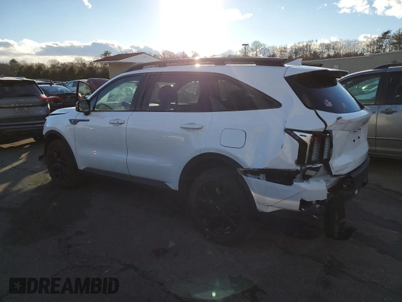 2023 Kia Sorento X-Line S with VIN 5XYRLDLC3PG243446, listed as a Copart auction lot 43506255 with 19,164 mi miles and Salvage Title. Bid and sale history available at DreamBid. Image 2.