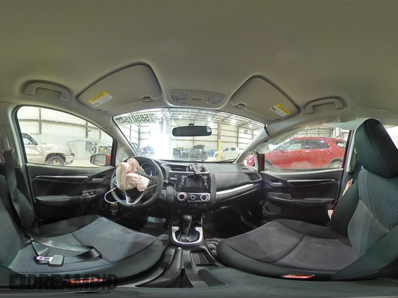 2020 Honda Fit LX with VIN 3HGGK5H49LM712071, listed as a Copart auction lot 58501545 with 44,259 mi miles and Non repairable. Bid and sale history available at DreamBid. Image 14.