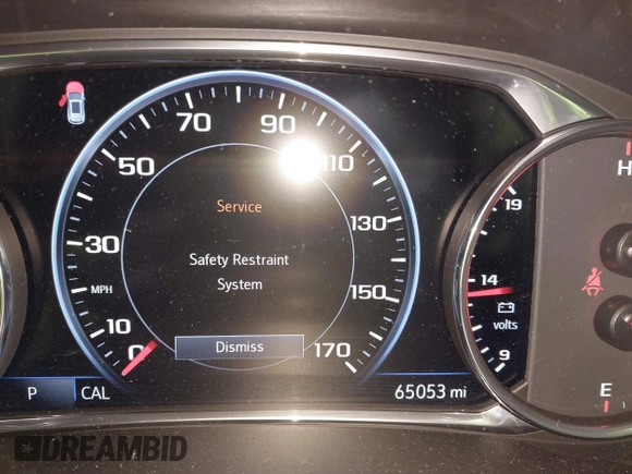 2021 Chevrolet Blazer RS with VIN 3GNKBERS7MS533053, listed as a IAAI auction lot 41931579 with 65,053 mi miles and . Bid and sale history available at DreamBid. Image 7.