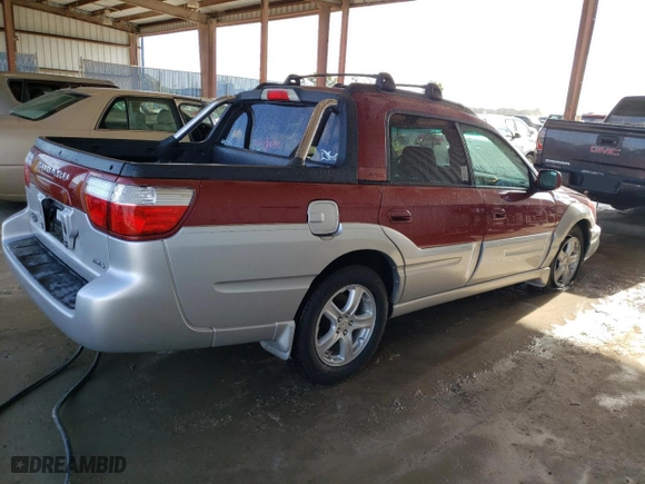 2003 Subaru Baja with VIN 4S4BT61C437106776, listed as a Copart auction lot 50697393 with 0 mi miles and Salvage Title. Bid and sale history available at carsss.com. Image 3.