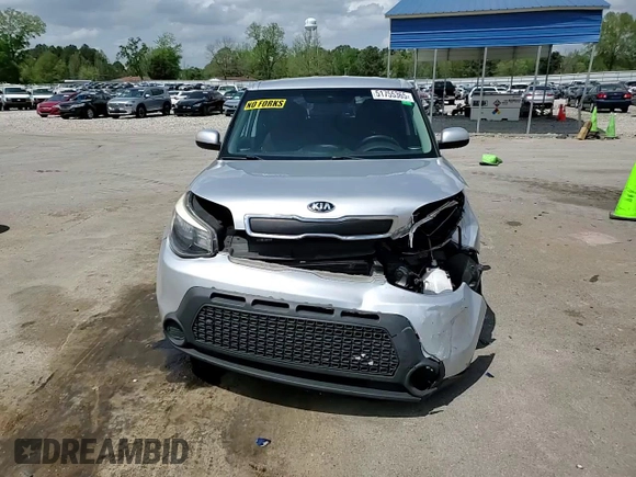 2015 Kia Soul with VIN KNDJN2A24F7812810, listed as a Copart auction lot 51755365 with 111,120 mi miles and Salvage Title. Bid and sale history available at DreamBid. Image 10.