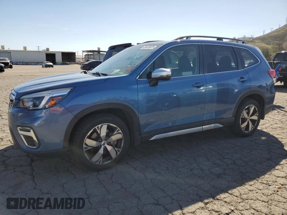2021 Subaru Forester Touring with VIN JF2SKAXC2MH518015, listed as a Copart auction lot 46453025 with 59,773 mi miles and Salvage Title. Bid and sale history available at carsss.com. Image 1.