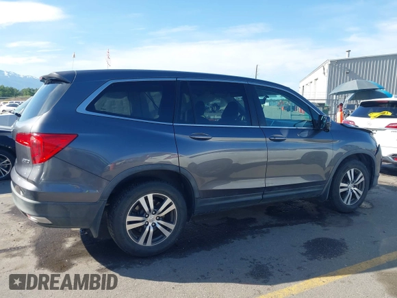2016 Honda Pilot EX-L with VIN 5FNYF6H56GB007650, listed as a IAAI auction lot 42343914 with 147,354 mi miles and . Bid and sale history available at DreamBid. Image 13.