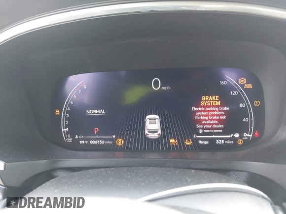2024 Acura MDX with VIN 5J8YD9H34RL005841, listed as a IAAI auction lot 42474191 with 6,156 mi miles and . Bid and sale history available at DreamBid. Image 7.