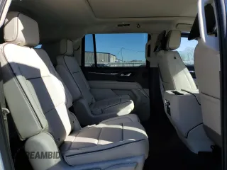 2023 GMC Yukon XL Denali with VIN 1GKS2JKL4PR349768, listed as a Copart auction lot 46332795 with 11,577 mi miles and Salvage Title. Bid and sale history available at DreamBid. Image 12.