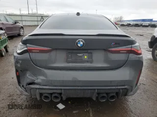 2024 BMW M4 Competition xDrive with VIN WBS43AZ05RCN59792, listed as a Copart auction lot 81781513 with 0 mi miles and Salvage Title. Bid and sale history available at carsss.com. Image 6.