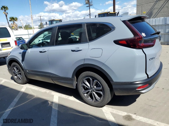 2022 Honda CR-V Hybrid EX with VIN 5J6RT6H5XNL005689, listed as a Copart auction lot 48391755 with 25,826 mi miles and Salvage Title. Bid and sale history available at carsss.com. Image 2.