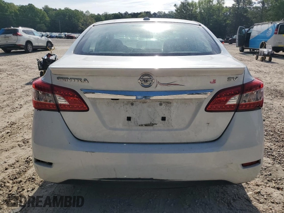 2015 Nissan Sentra S with VIN 3N1AB7AP7FY304947, listed as a Copart auction lot 54135715 with 115,716 mi miles and Clean Title. Bid and sale history available at carsss.com. Image 6.