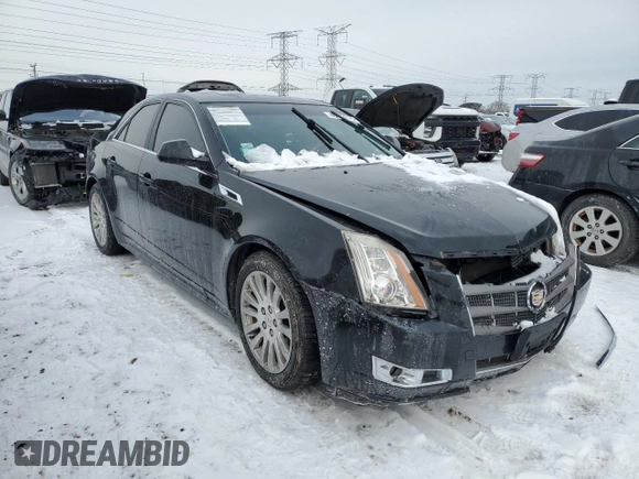 2011 Cadillac CTS Premium with VIN 1G6DS5ED2B0161752, listed as a Copart auction lot 45073775 with 95,846 mi miles and Salvage Title. Bid and sale history available at carsss.com. Image 4.