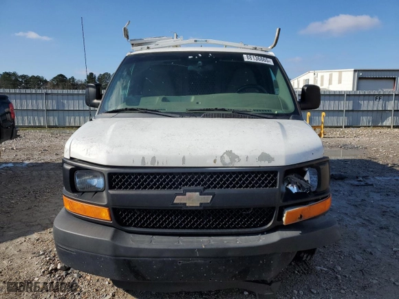 2012 Chevrolet Express Cargo Van with VIN 1GCWGFCAXC1178994, listed as a Copart auction lot 88136865 with 211,917 mi miles and Salvage Title. Bid and sale history available at carsss.com. Image 5.