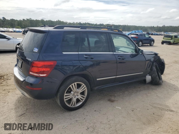 2015 Mercedes-Benz GLK 350 with VIN WDCGG8JB1FG356041, listed as a Copart auction lot 68877944 with 148,165 mi miles and Salvage Title. Bid and sale history available at DreamBid. Image 3.