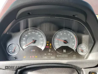 2016 BMW M3 with VIN WBS8M9C52GP967030, listed as a Copart auction lot 57950385 with 77,885 mi miles and Salvage title. Bid and sale history available at DreamBid. Image 9.